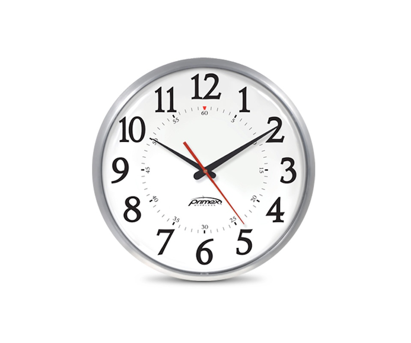 Primex Slim Metal Clock