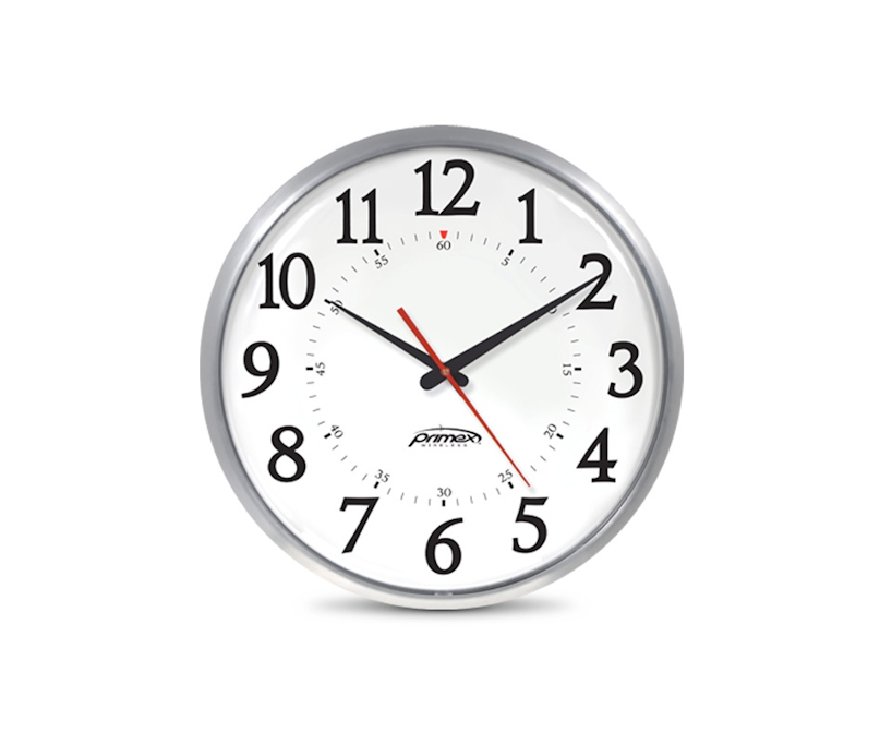 Primex Slim Metal Clock